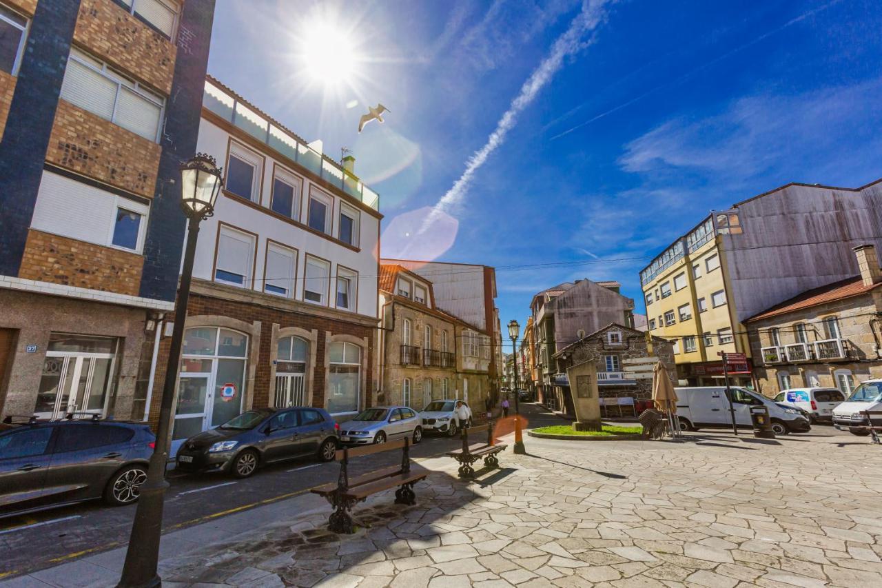 Estudios En Plaza Cabo Da Vila Centro Muxia Ngoại thất bức ảnh